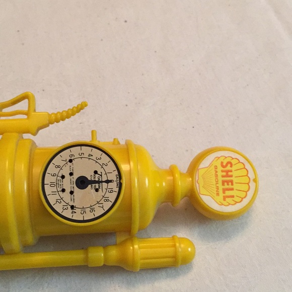 Yellow Shell gas pump telephone - Picture 11 of 12